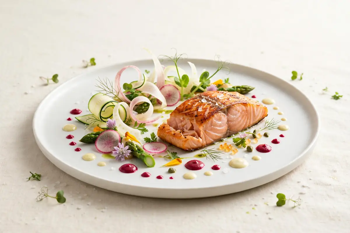 Saffron Table fine dining demo website