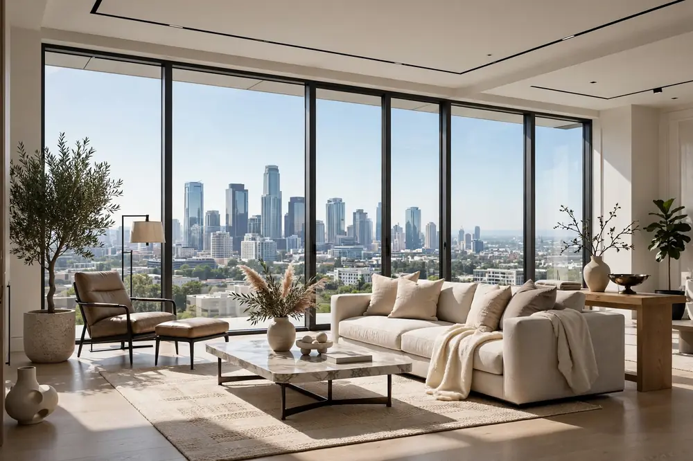 Luxury apartment interior